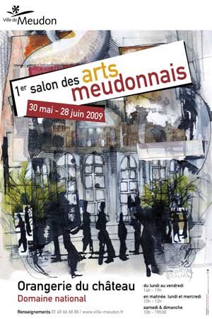 1er Salon des Arts Meudonnais-affiche